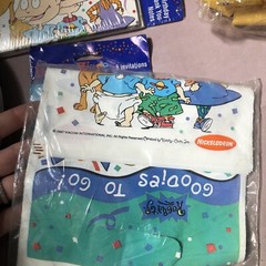 Designware 1998 Rugrats Vintage Party Decor Banner Hats Cards Bags Plates NEW