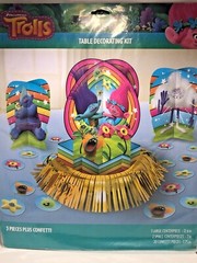 «Trolls» Birthday Party Supplies, Banners, Stickers, Plates, Decoration Kits
