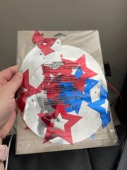 Creative Converting Patriotic Stars Dizzy Danglers, Multicolor 5ct. New!!!