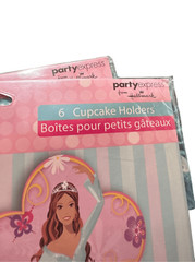 Barbie Hallmark Princess Cupcake Holders (6ct) Birthday Party Supplies