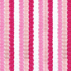 Rose-Red Pink-White Party-Decorations Streamers Garland – 157Ft Four-Leaf Hangi