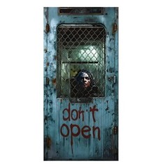 Halloween Door Decorations Horror Moon Night Dead Tree Scary Cemetery Pumpkins D