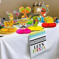 12 Pcs Cinco De Mayo Table Centerpiece for Mexican Themed Party Decor