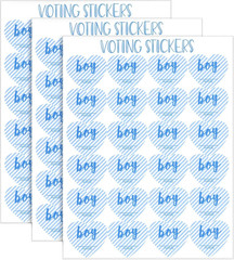 Boy or Girl Voting Board – Interactive Gender Guessing Board – Classic Black Cha