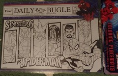 NEW Spider-Man Coloring Placemats 24 Count Party Supplies – 2 Unique Designs