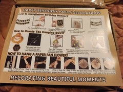 65th Birthday Decoration for Women Black Rose Gold Tiara Sash Backdrop Banner