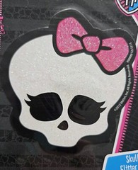 Monster High Skullette Glitter Sticker 4″ Mattel