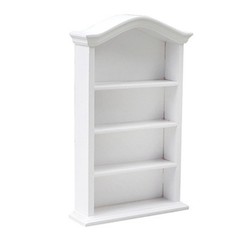 Mini Bookshelf Dollhouse Bookcase Miniature 1 12 Scale Furniture