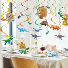 Watercolor – 24PCS Dinosaur Party Decorations for Boys Kids Dino Theme Birthd…