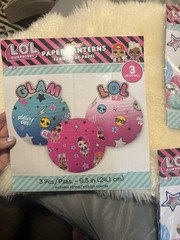 LOL SURPRISE Glam WALL DECORATING Decor Craft Kit Stickers Birthday Party New