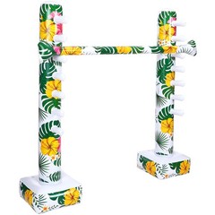 Hawaiian Inflatable Limbo Game 59 Inch Luau Party Games Palm Leaf Aloha Infla…