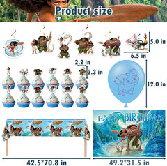 Tropical Themed Birthday Party Decorations Set Include Birthday Banner, Balloons