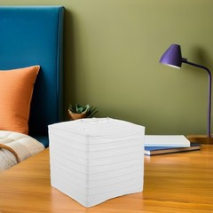 2pcs Foldable Paper Lanterns: Hanging Collapsible Lantern White – White Paper