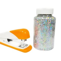 Holographic Silver Tiny Stars Glitter Confetti Laser Sequins Craft 3mm