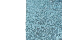 9ft Turquoise Blue Sequin Table Skirt for Party Wedding Birthday