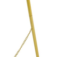 Luxury Gold Bow Display Easel Stand Elegant Metal Floor Standing Frame Holder