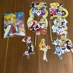 Animae Sailor Moon birthday Banner, Garland, decorations