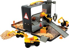 CAT Construction Trucks Little Machines Birthday Party Toppers w/ Plates & Cups