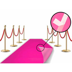 Carpet Floor Runner Hollywood Party Decoration Fabric 100 GSM 2×15