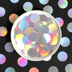 Iridescent Disco-Holographic Party-Decorations Confetti – 300pcs Wedding Birt…