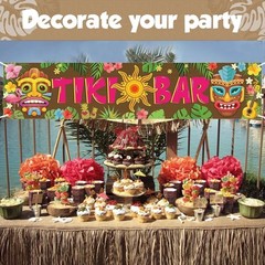 Tiki Bar Light Up Sign Luau Hawaiian Party Decor Beach Pool Moana Aloha