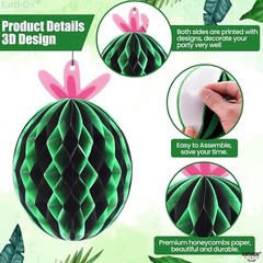 KatchOn Hanging Cactus Centerpieces Pack of 6 Cactus Party Decorations
