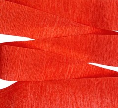 Red Gold Yellow Crepe Paper Streamers 2 Rolls Each Color USA Made Decor