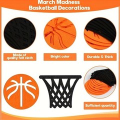 FBQ Basketball Happy Birthday Banner