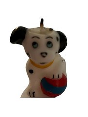 Dalmation Puppy Birthday Candles Cake Decor Dalmation Dog Set of 4
