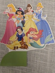 14pc Disney Princess Party Decor Cinderella Party Supplies Honeycomb Balls Deco