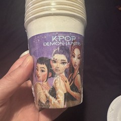 K-Pop Demon Netflix’s Party bundle -plates, cups, banner, tablecloth.