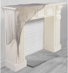 Halloween Creepy Cloth Party Decoration, Gray, 60″ x 30″, 1 Pc