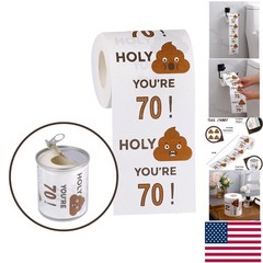 Laugh Out Loud with Our 3-Ply 70th Birthday Toilet Paper Roll – Perfect Gag Gift