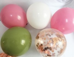 Happy Decorations for Girls with Jumbo Number Balloons Tissue Pompoms Lantern…
