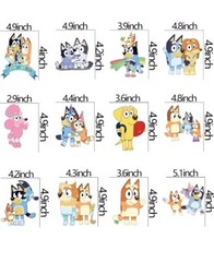 Bluey birthday Party backdrop banner And Hanging Decorations