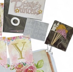 Princess once upon a time Birthday Party Supplies Set