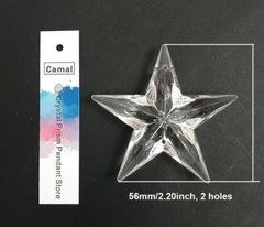 10/30Pc Acrylic Crystal Star Shaped Pendant DIY Chandelier Curtain Wedding Party
