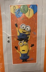 Illumination Despicable Me Party Door Cover Poster Decor Happy Birthday Minions