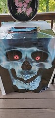 Halloween Gore Dripping Blood On Door Decoration Spooky Scene Setter Spirit