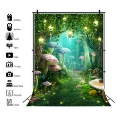 Kids Nature Forest Spring Background Photography Studio Photo Backdrop Props