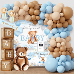 Bear Baby Shower Decorations Party Supplies, We Can Bearly Wait Baby Shower Deco