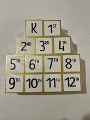 Graduation Photo Block ~ K-12 ~ 13 pc New Unopened