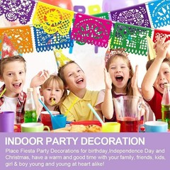 6PCS Mexican Party Banners, Cinco De Mayo Decoration Fiesta Party Decoration,…