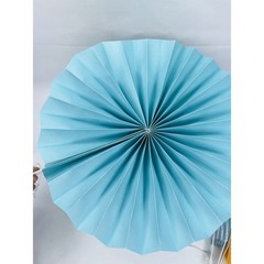 Honeycomb Hanging Round Paper Fans Decoration Party Kit Accessories Multicolor