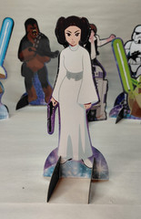 10 piece party Star Wars characters stand-up table centerpieces set