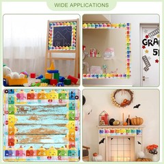 7cm*10M Peel & Stick Border, Pencil Chalkboard Pattern Tape for Room Wall Art