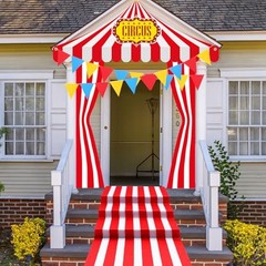 Fanfanwin 5 Pcs Carnival Entryway Party Decorations Set Circus Tent