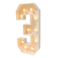 30th Birthday Party Decoration, Light Up Numbers for Birthd, 30 Light Up Numbers