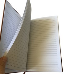 Neverending Story Lined Journal and Acrylic Window Wall Decoration