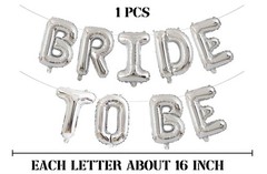 Bride Bachelorette Wedding Party BUNDLE Balloons Flower Pedals Koozies Garter